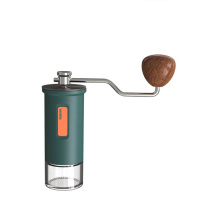 Moinho de café manual cônico ajustável Moedor de café de rebarba portátil de aço inoxidável Mini máquina de moedor de café manual